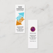 Wereldwijde internationale invoer van Pijl Mini Visitekaartje (Voorkant / Achterkant)