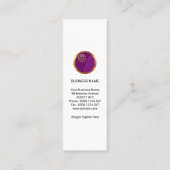 Wereldwijde internationale invoer van Pijl Mini Visitekaartje (Achterkant)