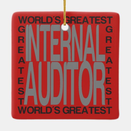 Wereldwijde interne controleur keramisch ornament (Achterkant)