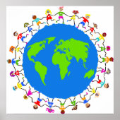 Wereldwijde Kinderen Poster (Voorkant)