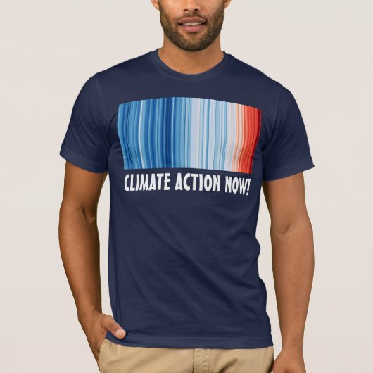 Wereldwijde klimaatactie nu! t-shirt (Voorkant)