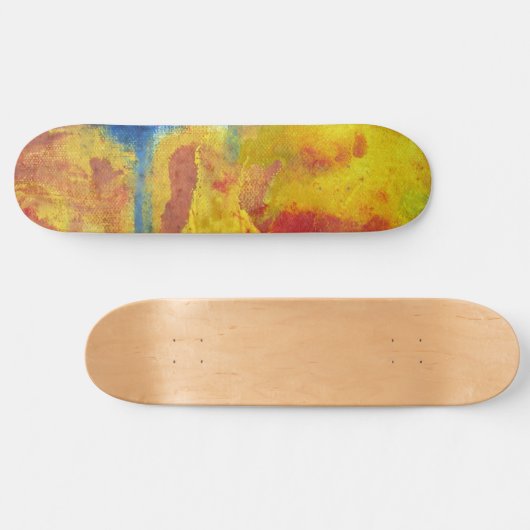 Wereldwijde klimaatverandering persoonlijk skateboard (Horizontaal)