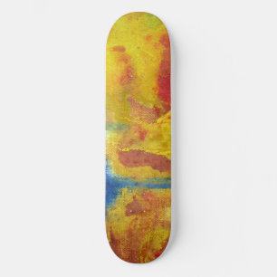 Wereldwijde klimaatverandering persoonlijk skateboard