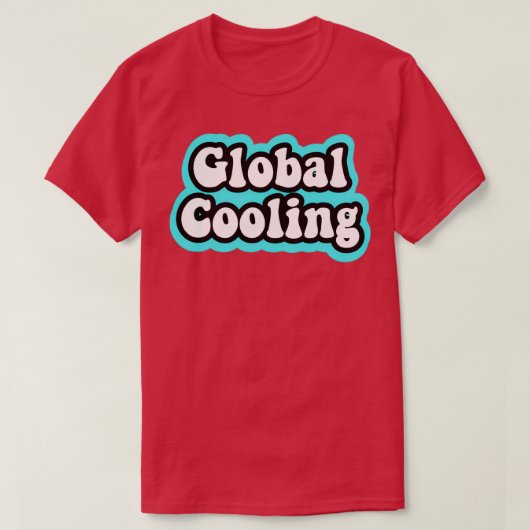 Wereldwijde koeling t-shirt (Design voorkant)
