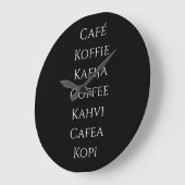 Wereldwijde koffie grote klok (Hoek)