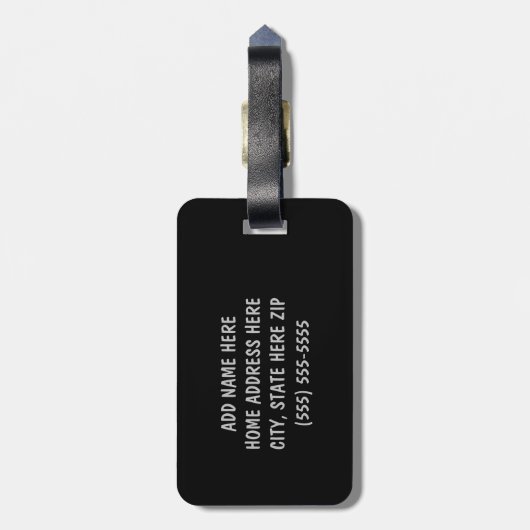 Wereldwijde kruiper bagagelabel (Achterkant verticaal)