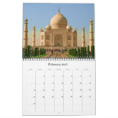 wereldwijde landmarks 2026 kalender (Feb 2027)