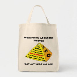Wereldwijde lockdown tas