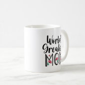 Wereldwijde mam koffiemok (Voorkant rechts)