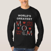 Wereldwijde mam t-shirt (Voorkant)