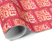 Wereldwijde Mechanische Engineer Cadeaupapier (Rol Hoek)