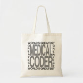 Wereldwijde medische code tote bag (Voorkant)