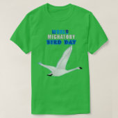 WERELDWIJDE MIGRATORIUMBIRD T-SHIRT (Design voorkant)
