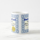 Wereldwijde Mok Beste coach certificaat (Center)