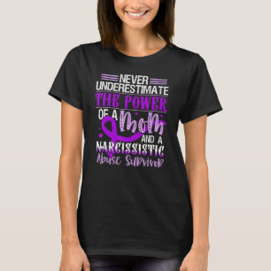Wereldwijde Narcistische Misbruik Bewustzijn Moede T-shirt