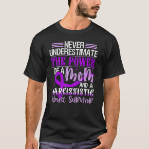 Wereldwijde Narcistische Misbruik Bewustzijn Moede T-shirt