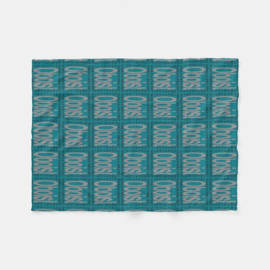 Wereldwijde oboïst fleece deken (Voorkant (Horizontaal))