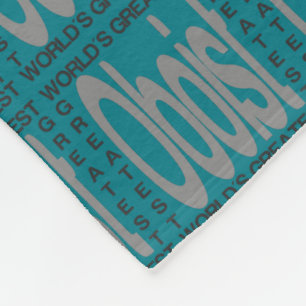 Wereldwijde oboïst fleece deken