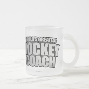 Wereldwijde ockey Coach Matglas Koffiemok