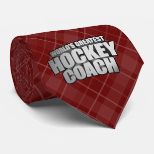 Wereldwijde ockey Coach Stropdas