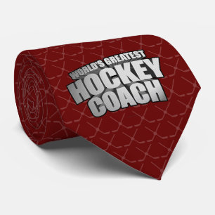 Wereldwijde ockey Coach Stropdas