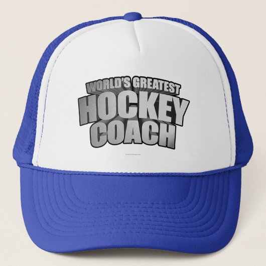 Wereldwijde ockey Coach Trucker Pet (Voorkant)