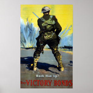 WERELDWIJDE OORLOG 1 CANADIAN POSTER