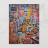 Wereldwijde opwarming briefkaart (Voorkant)