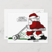 Wereldwijde opwarming briefkaart (Voorkant / Achterkant)