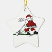 Wereldwijde opwarming keramisch ornament (Links)