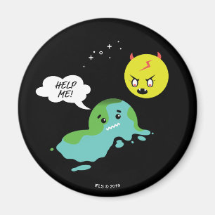 Wereldwijde opwarming magneet