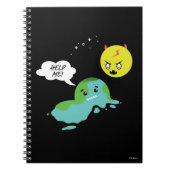 Wereldwijde opwarming notitieboek (Voorkant)