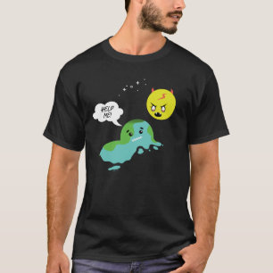 Wereldwijde opwarming t-shirt