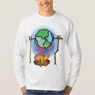 Wereldwijde opwarming t-shirt
