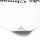 Wereldwijde opwarming - TisRO - Ideaal Poster (Hoek)