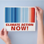 Wereldwijde opwarming van de aarde Crisis door kli Flyer (Hand)