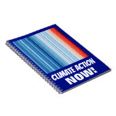 Wereldwijde opwarming van de aarde Crisis door kli Notitieboek (Rechterzijde)