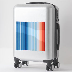 Wereldwijde opwarming van de aarde klimaatverander sticker
