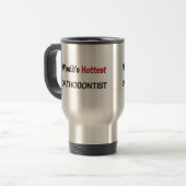 Wereldwijde orthodontist reisbeker (Voorkant links)