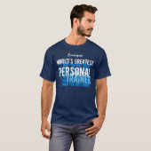 Wereldwijde persoonlijke trainer Funny A009C T-shirt (Voorkant volledig)