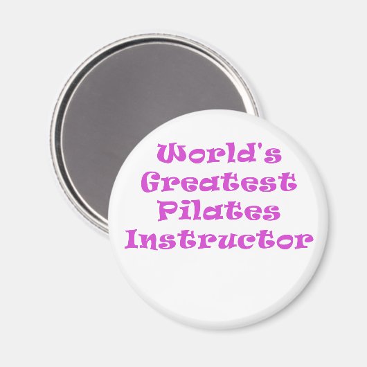 Wereldwijde pilotendocent magneet (Voorkant / Achterkant)