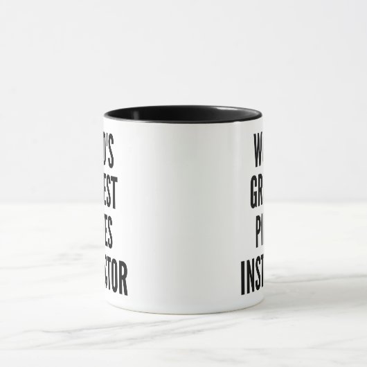 Wereldwijde pilotendocent mok (Midden)