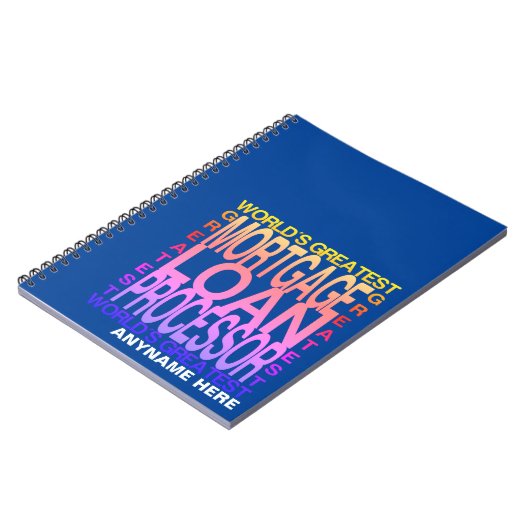 Wereldwijde processor met de grootste hypotheeklen notitieboek (Linkerzijde)