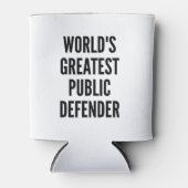 Wereldwijde publieke verdediger blikjeskoeler (Voorkant)