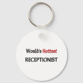 Wereldwijde receptionist sleutelhanger (Voorkant)