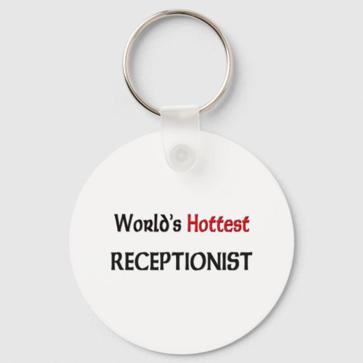 Wereldwijde receptionist sleutelhanger (Voorkant)