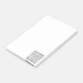 Wereldwijde rechtenstudent post-it® notes (Schuin)