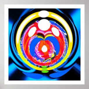 Wereldwijde reiskunst poster