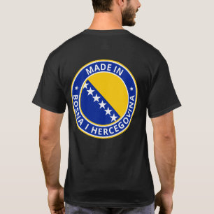 Wereldwijde reiziger - Gemaakt in Bosnië en Herzeg T-shirt