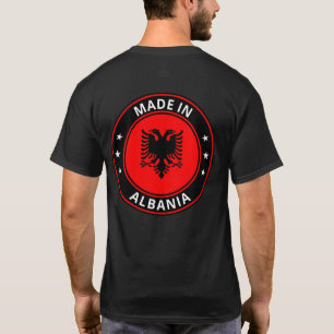 Wereldwijde reiziger - Made in Albanië T-shirt